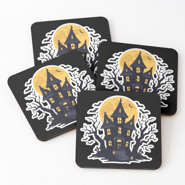 Item preview, Haunted House Halloween – Spooky Night Sticker designed and sold by Agart-Desing.