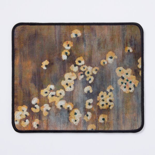 Item preview, Abstract white flowers designed and sold by TessAndre.