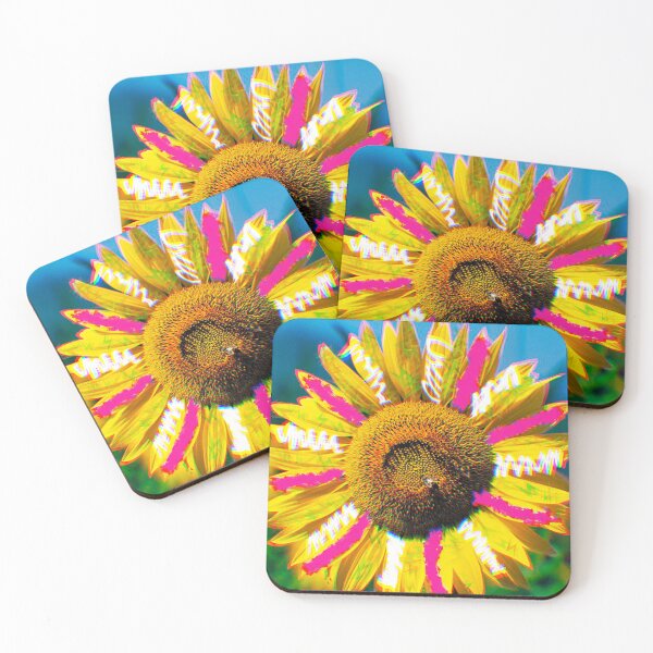 Item preview, Electric sunflower designed and sold by OfLoveDesigns.