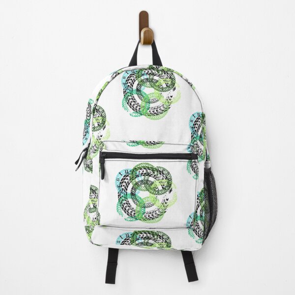 Item preview, Wheels of Emotion - Motorcycle Tire Marks Design Green designed and sold by Artistola.