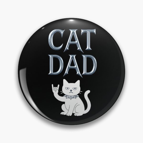 Item preview, heavy metal cat dad designed and sold by TBWCREATIONS.