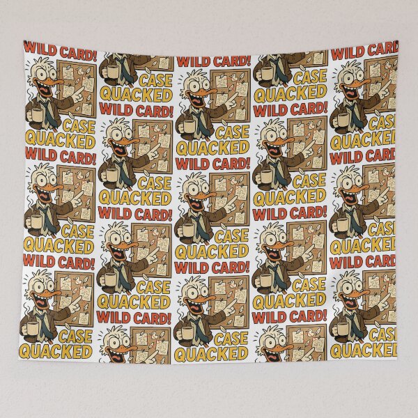 Item preview, Wild Card Duck Case Quacked Funny Conspiracy Design designed and sold by TeeTimeTreasure.