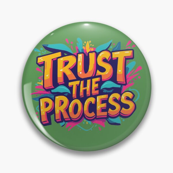 Item preview, Trust The Process - Urban Street Art designed and sold by ZenPaths.