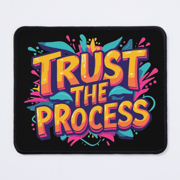 Item preview, Trust The Process - Urban Street Art designed and sold by ZenPaths.