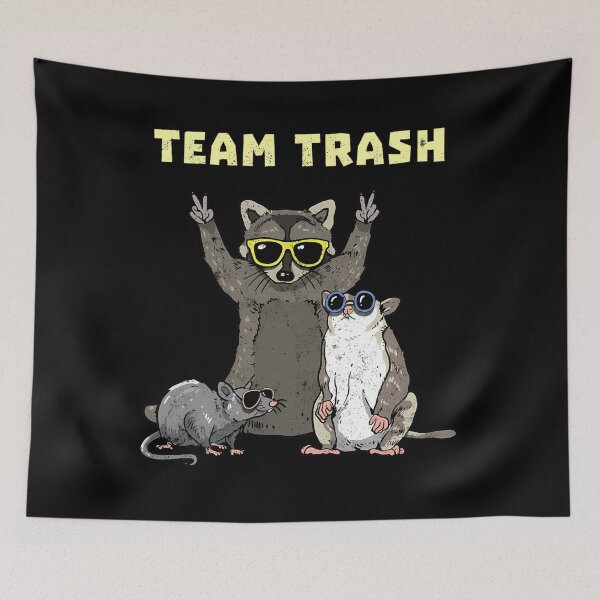 Item preview, Team Trash Opossum Raccoon Rat	 designed and sold by zjzgwcurqh16.