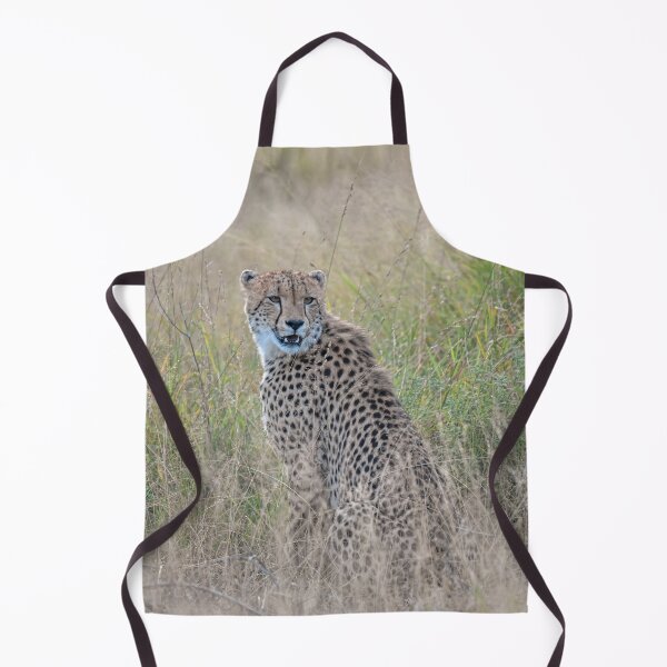 Item preview, Cheetah in the Tall Grass – Silent Watcher of the Savanna designed and sold by DavideAntoniani.