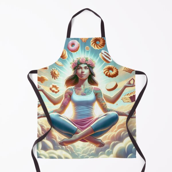 Item preview, Pastry Goddess: Divine Sweetness & Zen designed and sold by UXVisionCraft28.