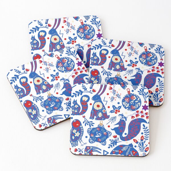 Item preview, Nordic Holiday Pattern designed and sold by MadMadamMeg.