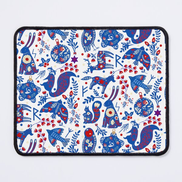 Item preview, Nordic Holiday Pattern designed and sold by MadMadamMeg.
