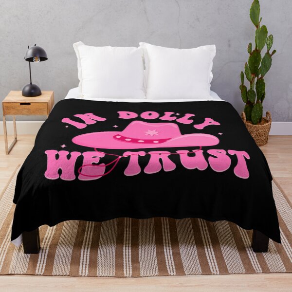 Item preview, In Dolly We Trust Pink Hat designed and sold by ewyfeaxpqfn38.