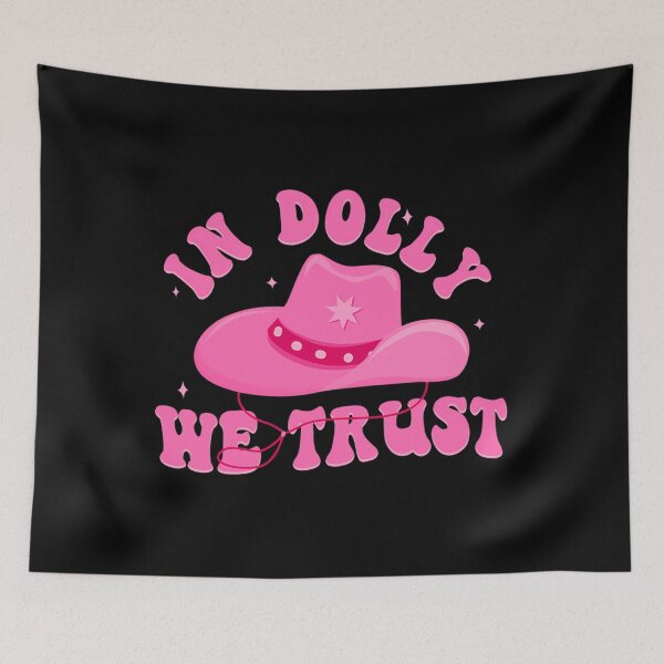 Item preview, In Dolly We Trust Pink Hat 		 designed and sold by ewyfeaxpqfn38.