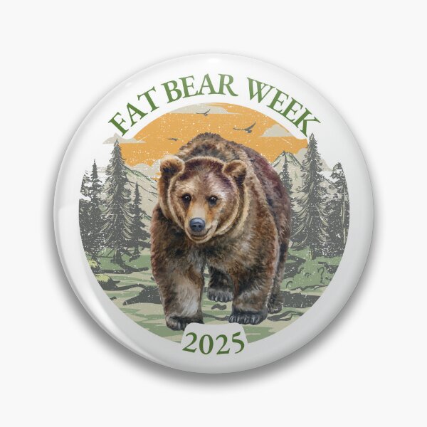 Item preview, Fat Bear Week 2025 (6) designed and sold by CRGreatStuff.