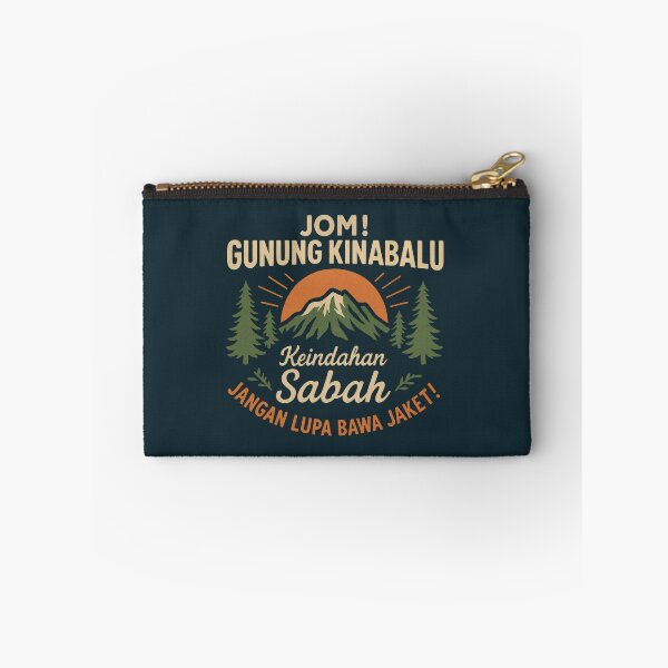 Item preview, Jom! Gunung Kinabalu Sabah Travel Typography designed and sold by EdvvinStudios.