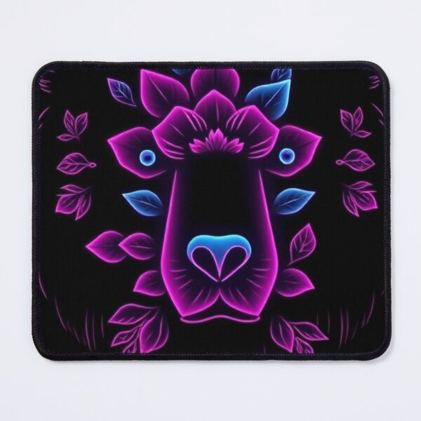Item preview, Line Art Bear Face with Pink and Blue Flowers – Minimalist Animal Lover Design designed and sold by Naturalite19.