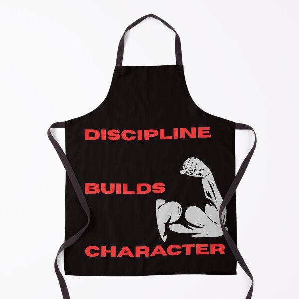 Item preview, “Discipline Builds Character” motivational gifts designed and sold by Nikoverse.