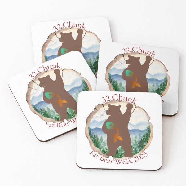 Item preview, 32 Chunk Fat Bear Week 2025 designed and sold by CRGreatStuff.