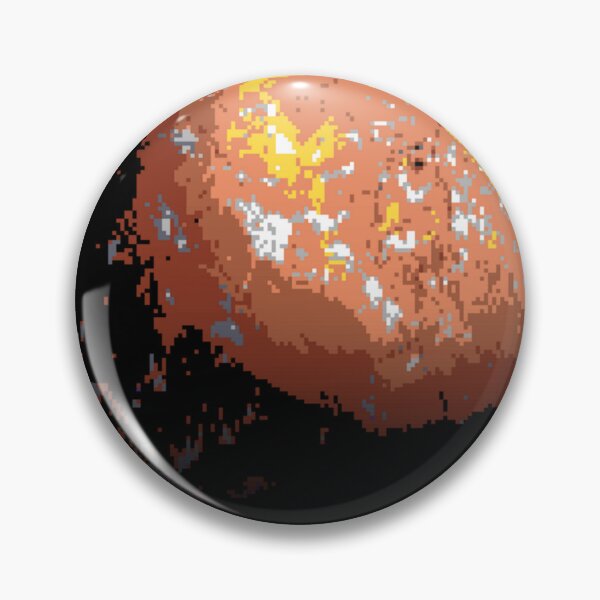 Item preview, Pixelated Planet Tatooine designed and sold by Planetation.