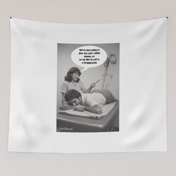 Item preview, Crappuccino - The Coffee Enema! Spoof. designed and sold by IanBakerToons.
