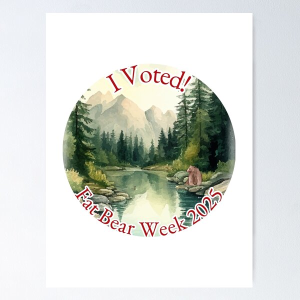 Item preview, I Voted! 2025 designed and sold by CRGreatStuff.
