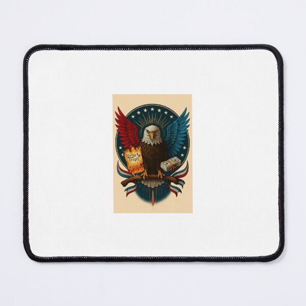 Item preview, “We the People in Flames: The Eagle’s Balance” designed and sold by Artisyours.