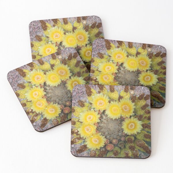 Item preview, Exquisite Barrel Cactus Flowers designed and sold by simonjayphotos.