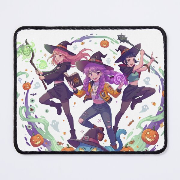 Item preview, Magical Huntrix Witches PNG, Kpop Demon Hunter Clipart, Saja Girls Halloween PNG, Derpy Tiger Art, Huntrix Merch, Anime Witch Lover Gift, Spooky Design designed and sold by Selloria.