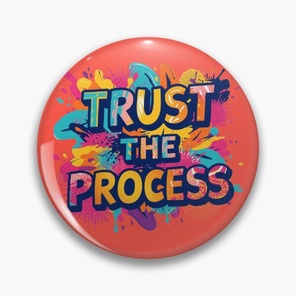 Item preview, Trust The Process - Abstract Colour Explosion designed and sold by ZenPaths.