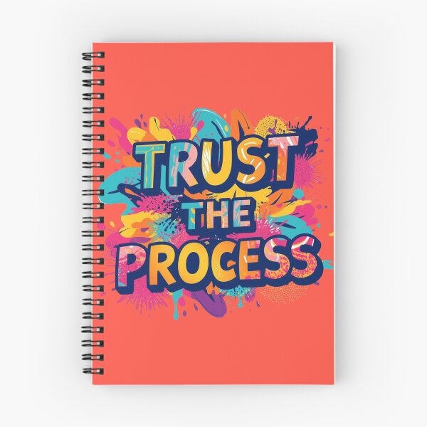 Item preview, Trust The Process - Abstract Colour Explosion designed and sold by ZenPaths.
