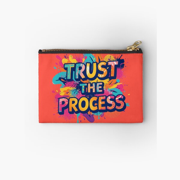 Item preview, Trust The Process - Abstract Colour Explosion designed and sold by ZenPaths.