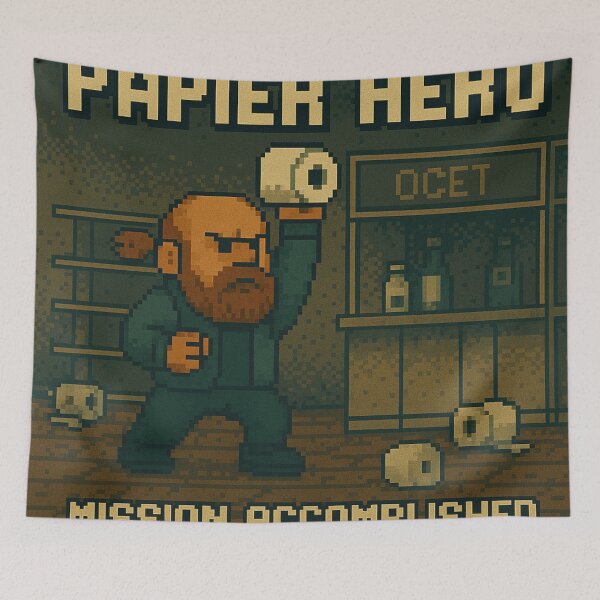 Item preview, Paper Hero – PRL Quest Completed designed and sold by Boldolka.