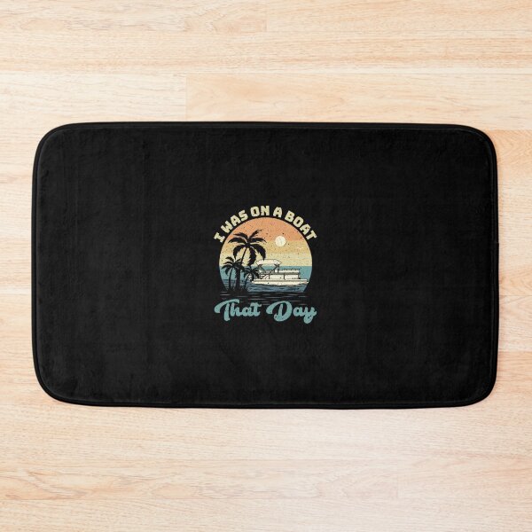 Item preview, I Was On A Boat That Day Vintage Retro Pontoon Boat 		 designed and sold by dvcmsoqvk31.