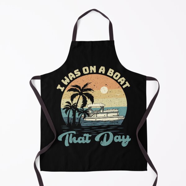 Item preview, I Was On A Boat That Day Vintage Retro Pontoon Boat 		 designed and sold by dvcmsoqvk31.
