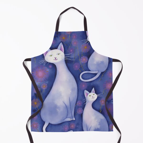 Item preview, White Cat's Night Garden designed and sold by CAutumnTrapp.