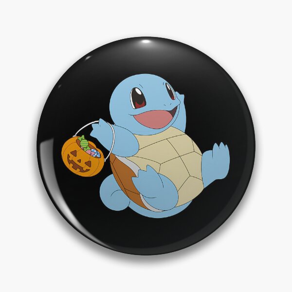 Item preview, Pokémon Halloween Squirtle With His Trick Or Treat Basket 		 designed and sold by ictnocexawb64.