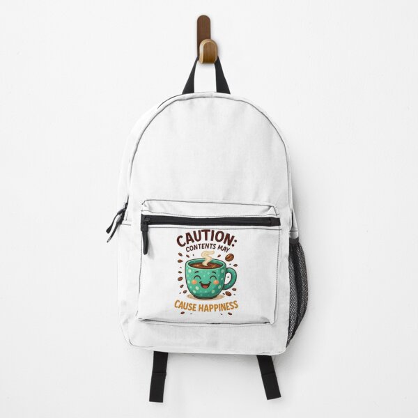 Item preview, Caution Contents May Cause Happiness Quote designed and sold by CleanDecor.