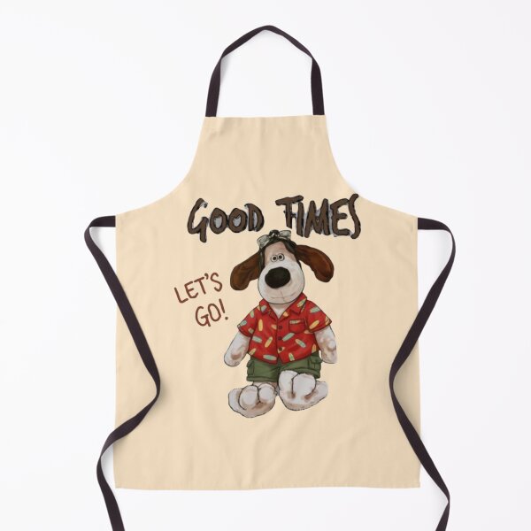 Item preview, Good Times Adventure Dog Illustration - Cute Aviator Pilot Pup Art designed and sold by My-Hoodies.