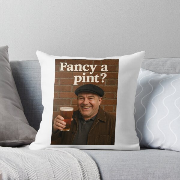 Item preview, Fancy a Pint? – Funny Beer Quote Pub Culture Design designed and sold by GarnerSupplyCo.