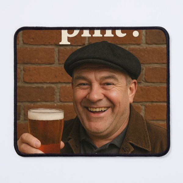 Item preview, Fancy a Pint? – Funny Beer Quote Pub Culture Design designed and sold by GarnerSupplyCo.