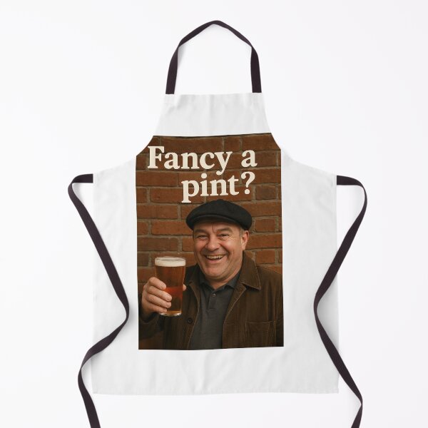 Item preview, Fancy a Pint? – Funny Beer Quote Pub Culture Design designed and sold by GarnerSupplyCo.