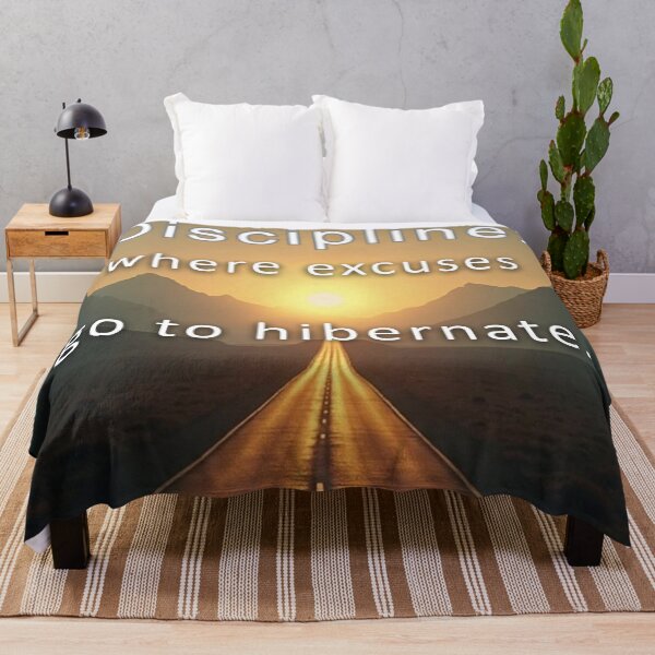 Item preview, Discipline: where excuses go to hibernate.  designed and sold by vagar.