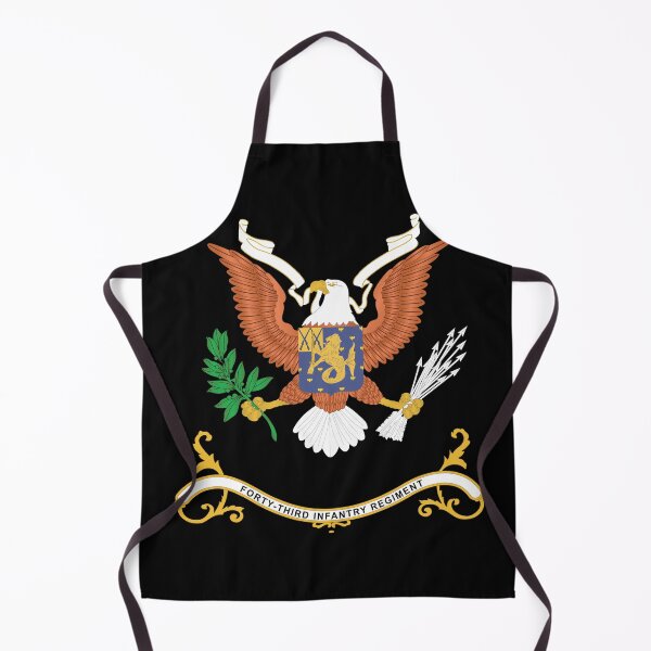 Item preview, Army - Regimental Colors - 43rd Infantry Regiment X 300 designed and sold by Military Insignia Products.