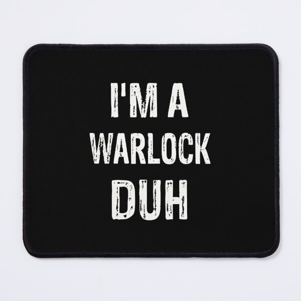 Item preview, I'm a Warlock Duh Halloween Costume designed and sold by exuoevirg58.