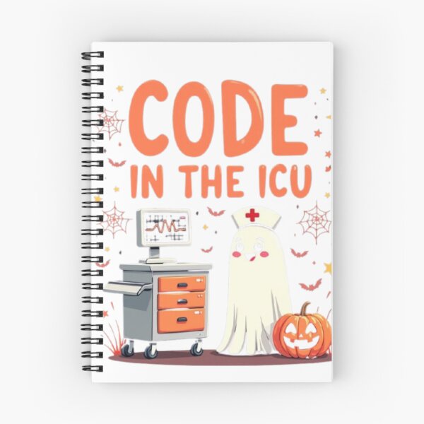 Item preview, Code Boo in the ICU – Funny Halloween Medical Ghost Design designed and sold by falconaro.