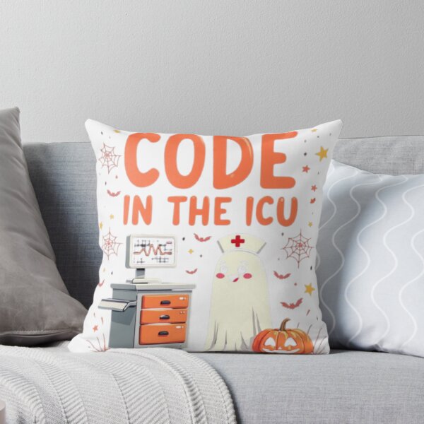 Item preview, Code Boo in the ICU – Funny Halloween Medical Ghost Design designed and sold by falconaro.