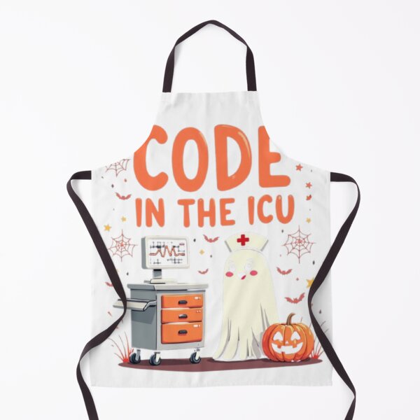 Item preview, Code Boo in the ICU – Funny Halloween Medical Ghost Design designed and sold by falconaro.