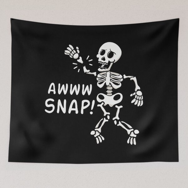 Item preview, Aw Snap Broken Arm Skeleton Injury Wrist Surgery Recovery 		 designed and sold by sgyywgci87.