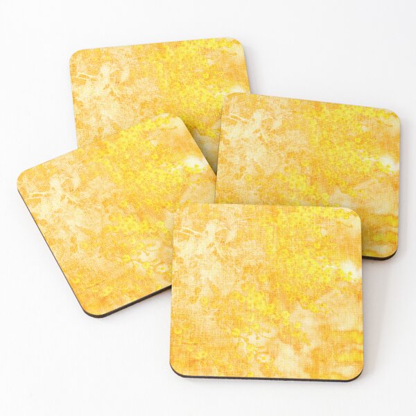 Item preview, Flowers yellow mimosa pattern designed and sold by TessAndre.