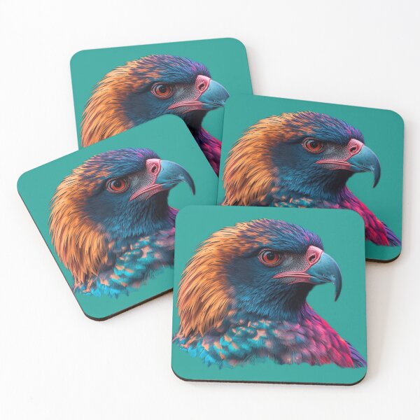 Item preview, Eagle Face – Ultra-Realistic Vibrant Bird Art for Nature and Wildlife Lovers designed and sold by Naturalite19.
