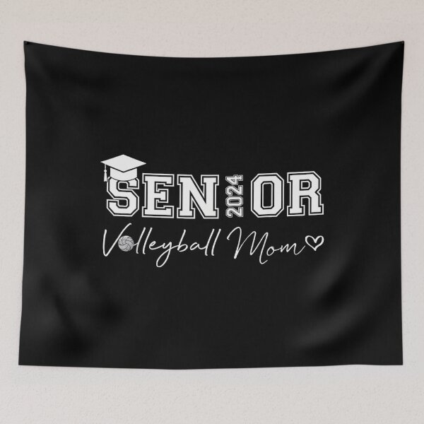 Item preview, Senior 2024 Proud Volleyball Mom Of A Class Of 2024 Graduate 		 designed and sold by ijkdpszag76.