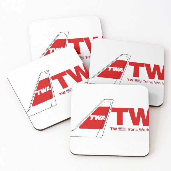 Item preview, Trans World Airlines Boeing 737-800 Tail Poster designed and sold by MinimalistAir.